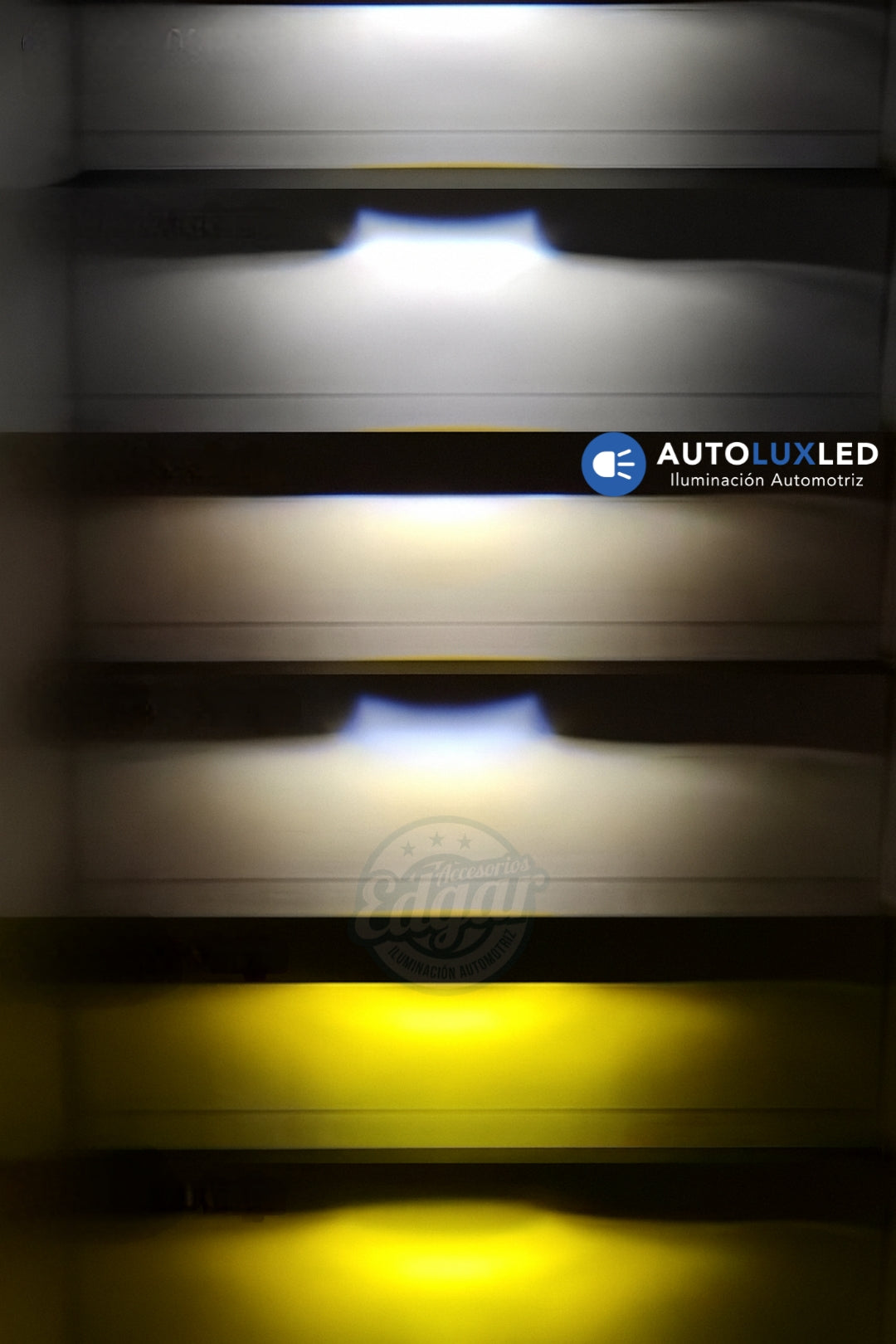 Proyectores Niebla o Auxiliares 2 Pulgadas 3 Colores