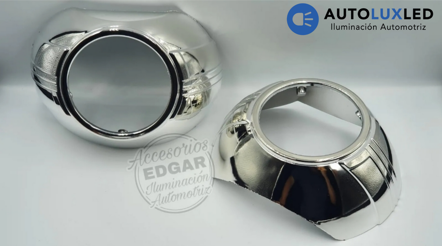 Proyectores Bi Led Aozoom F4 de 2.5 y 3 Pulgadas